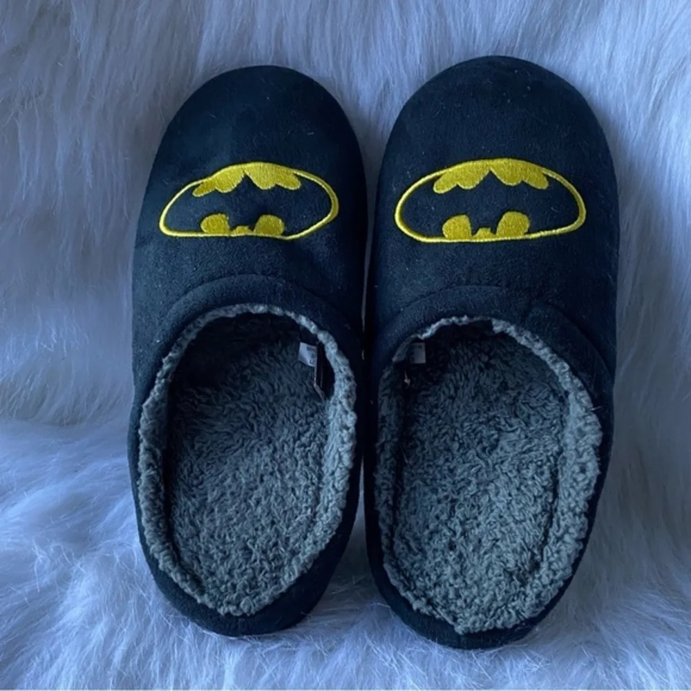 Batman BioWorld Slippers‎ Size Medium Slip On